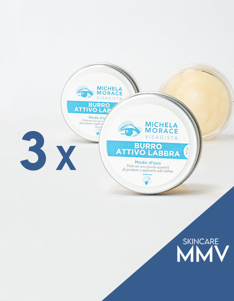 TRIO Burro Attivo Labbra - 3x25ml