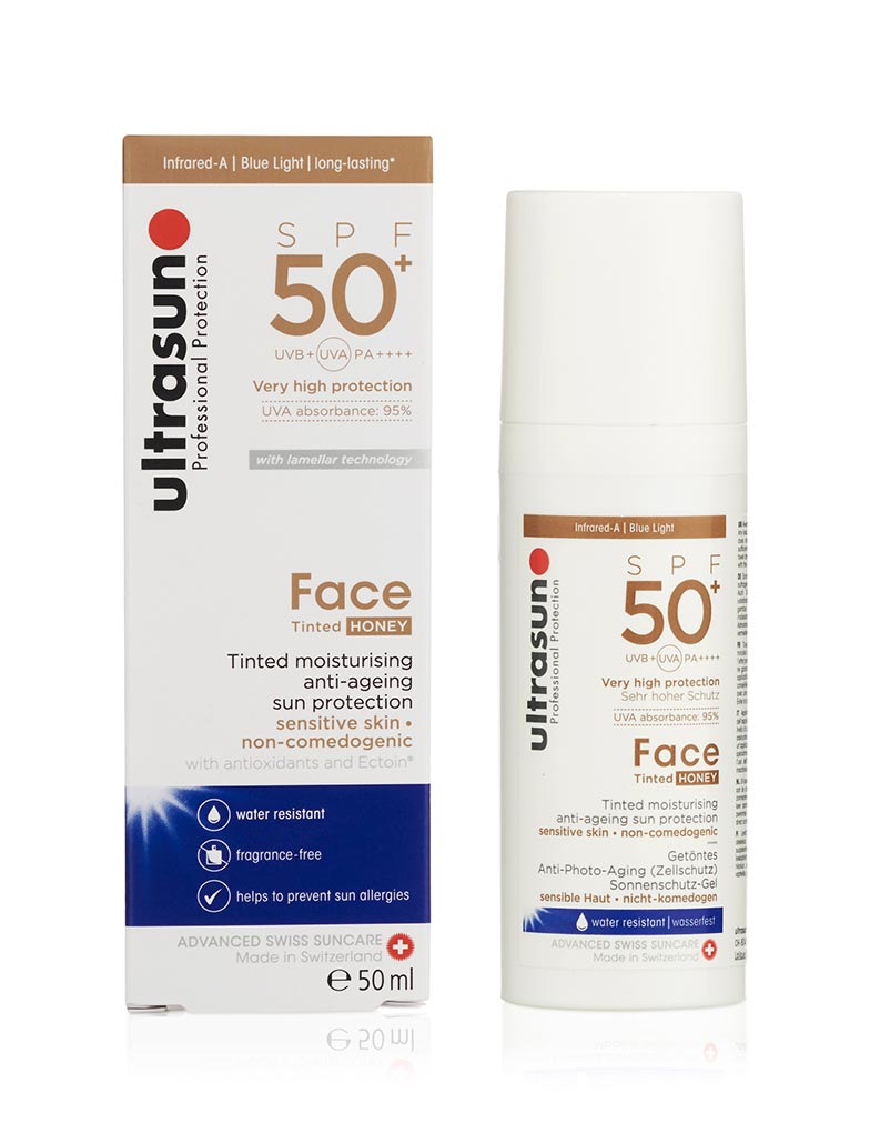 Ultrasun Face - Tinted Honey SPF50 - 50ml