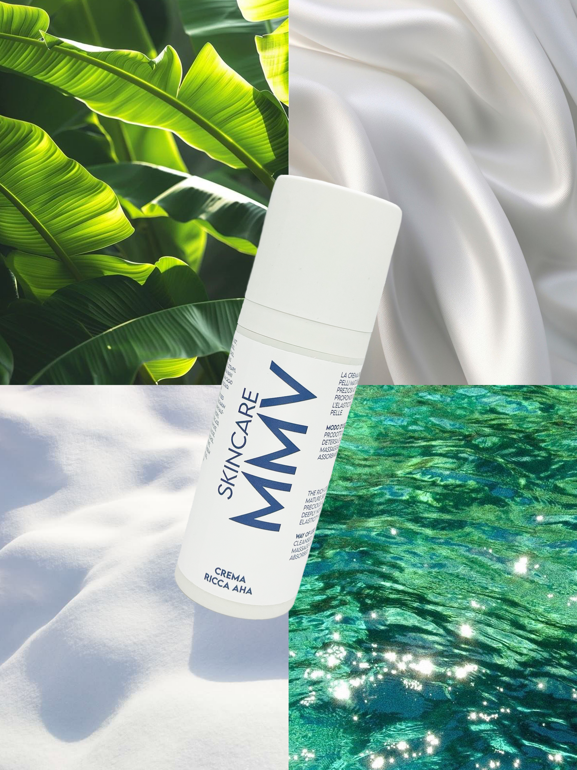 CREMA RICCA AHA Crema viso notte antiage per un rinnovamento profondo durante il sonno