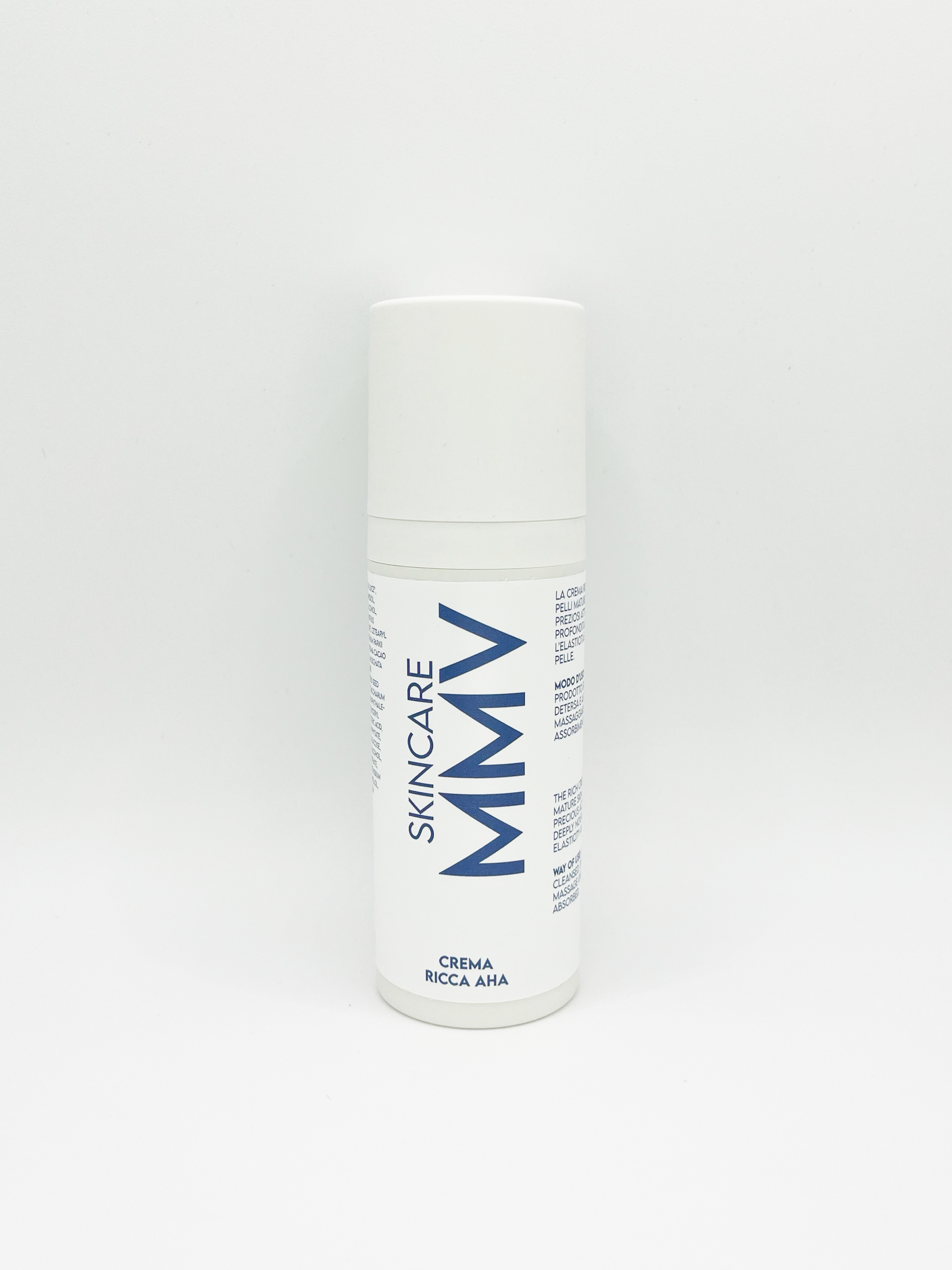 CREMA RICCA AHA Crema viso notte antiage per un rinnovamento profondo durante il sonno